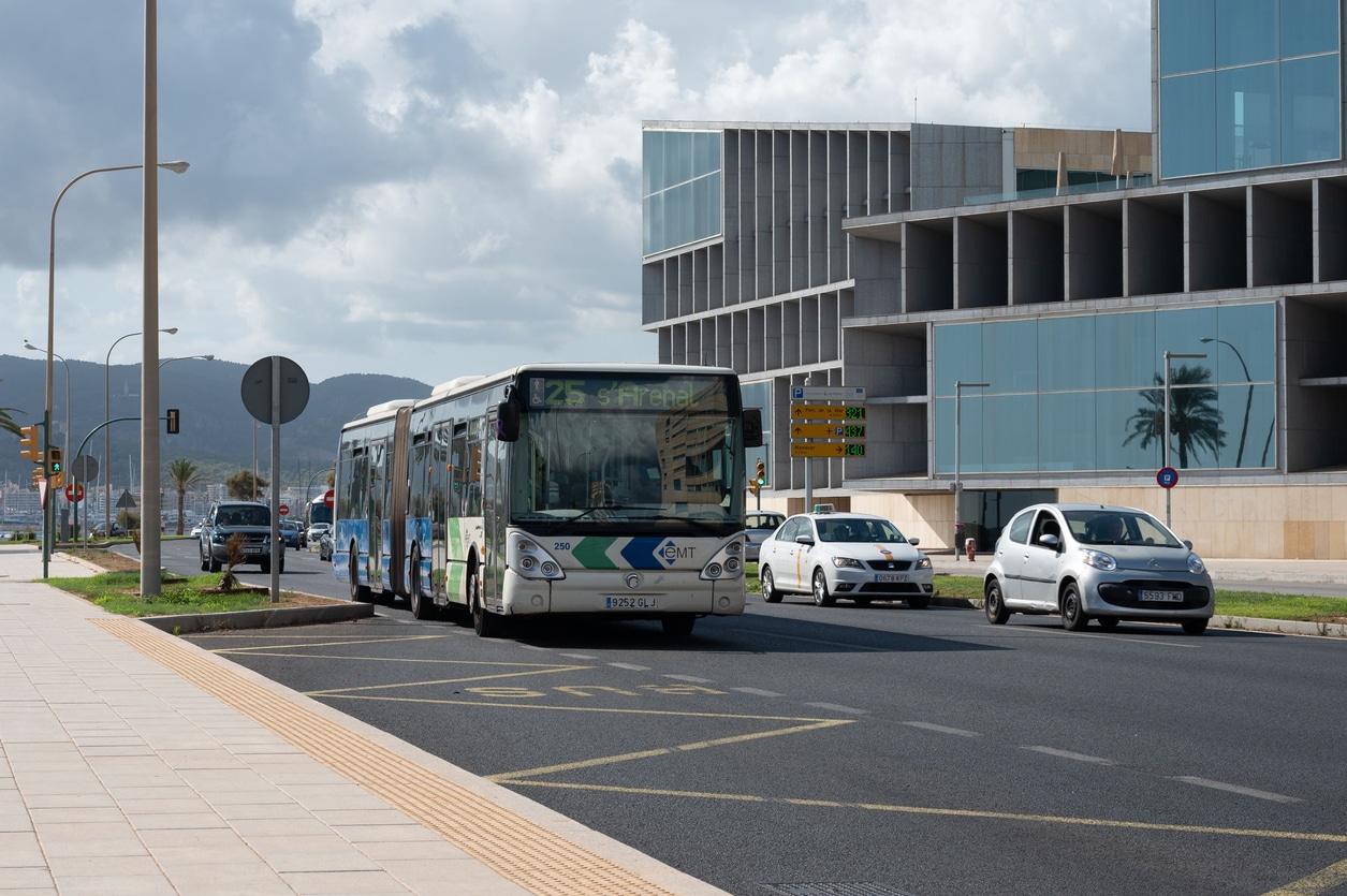 Das spanische Busnetz