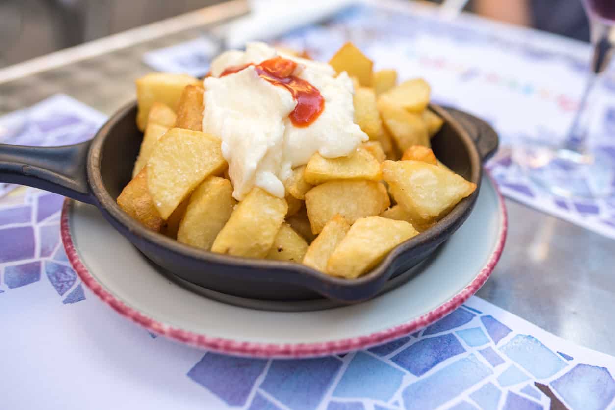 Patatas aioli