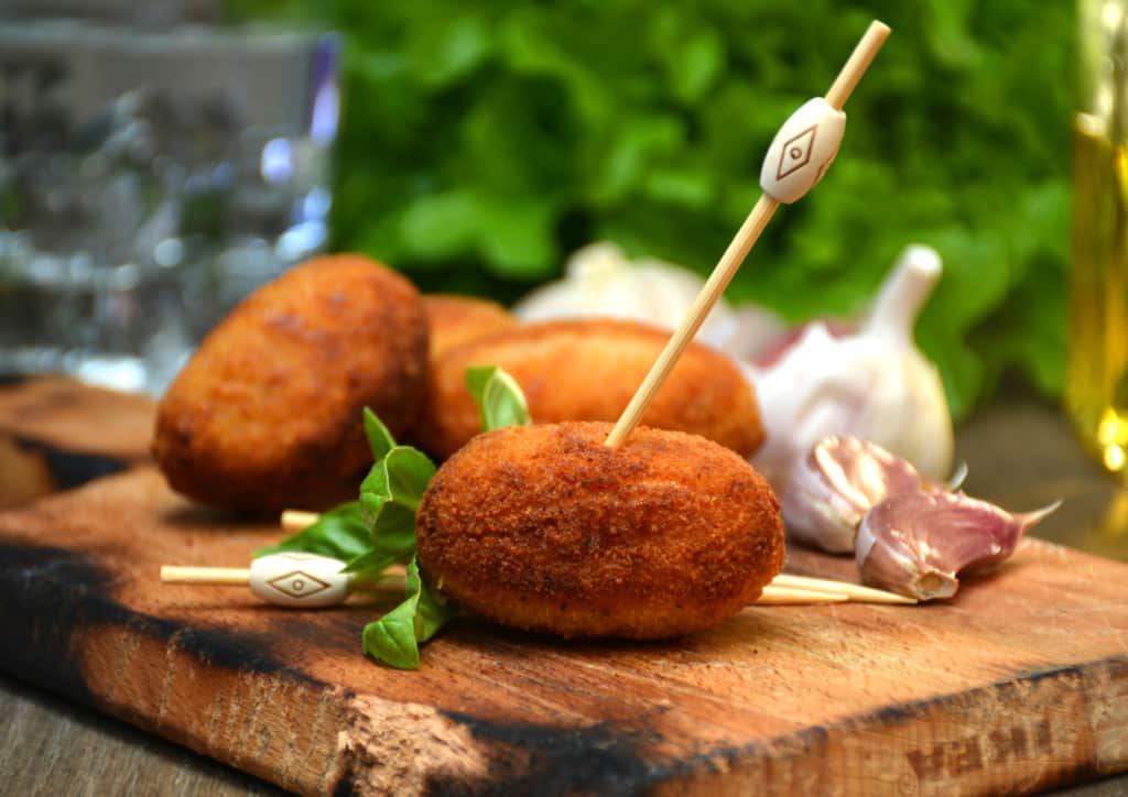Spanische Kroketten mit Serrano Schinken Rezept Spanische Kroketten mit Serrano Schinken Rezept